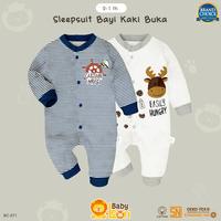 Gambar 1pc Jumper Jumpsuit Panjang Bayi Baju Tidur Bayi BC-071 Piyama Bayi - SHARK, M dari indobaby store undefined 1 Tokopedia