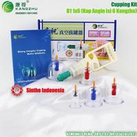 Gambar Alat Bekam Kang zhu / Kop Angin Kangzhu isi 24 KZ24, isi 12 KZ12, isi 6 KZ6 / Bekam Komplit Lengkap - Kop isi 12 pcs dari Termegah undefined 3 Tokopedia