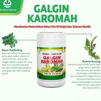 Gambar Obat Melancarkan Saluran Kemih - Kencing tersumbat - Susah Buang Air Kecil - Ada batu di Saluran Urin Ginjal Kapsul Galgin Karomah De nature Alami dari Official Zebrosa undefined 1 Tokopedia