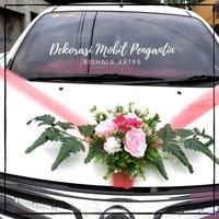 Gambar Emran Pedia- 1 SET HIASAN MOBIL PENGANTIN MURAH BERKUALITAS - Salem, 4 Bunga pintu dari Emran Pedia undefined 2 Tokopedia