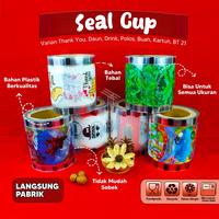 Gambar Seal Cup Plastik Lid Cup Sealer Cup / Lid Seal Plastik Motif isi +/_1200pcs Tebal Kuat - THANK YOU - 1000 Ekonomis dari Tokyo Pack undefined 5 Tokopedia