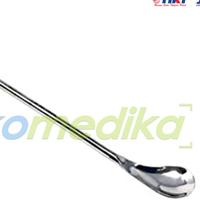 Gambar Spatula Lab Stainless Steel Panjang 18 cm Steinless with Spoon dari Eko Medika undefined 2 Tokopedia