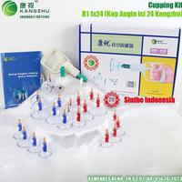 Gambar Alat Bekam Kang zhu / Kop Angin Kangzhu isi 24 KZ24, isi 12 KZ12, isi 6 KZ6 / Bekam Komplit Lengkap - Kop isi 12 pcs dari Termegah undefined 1 Tokopedia