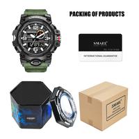 Gambar SMAEL 8035 Jam Tangan Pria Populer, Kasual, Outdoor, Tahan Air, Tampilan Ganda, Jam Tangan Taktis - Hitam keemasan dari SMAEL_INDONESIA undefined 4 Tokopedia
