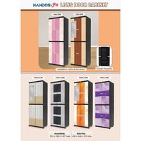 Gambar NAIBA LEMARI PAKAIAN - NAIBA LEMARI PLASTIK NEW NANDOS-FIT LONG DOOR CABINET - 7404 LOM, BUBBLE 2 LAPIS dari Supermarket furniture undefined 1 Tokopedia