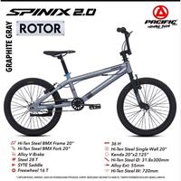 Gambar SEPEDA 20 BMX SPINIX 2.0 ROTOR - GRAFIC GREY dari YAKIN BICYCLE undefined 1 Tokopedia