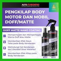 Gambar Arra|| Doff Matte Nano Coating - Pengkilap Cat Doff Atau Matte Pada Body Mobil Motor, Bikin Kembali Mengkilap Dan Menegaskan Warna Cat Doff Atau Matte- By Auto Fusionpro - 250 ML + LAP dari Ahmad-Sudar79 undefined 1 Tokopedia