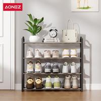 Gambar (Pra) Aonez 4 Layers Minimalis Rak Sepatu Besi Bertingkat Rak Susun Sepatu - 4-layer dari Primadonanekaa undefined 3 Tokopedia