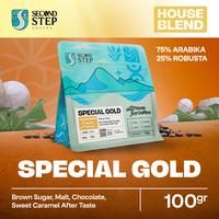 Gambar Kopi Espresso Special Gold Blend Coffee Beans 100gr Coffe Biji Bubuk - Biji Kopi dari Second Step Coffee undefined 1 Tokopedia