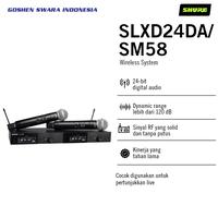 Gambar Shure SLXD24D/SM58 Dual channel Digital wireless Mic dari Goshen Swara Official undefined 1 Tokopedia