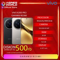 Gambar Vivo X200 Pro 5G 16/512GB Dimensity 9400 NFC Garansi Resmi - BLACK, UNIT dari AGRES WORLD undefined 1 Tokopedia