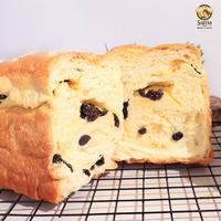 Gambar [SATRIA ROTI] 1 Pcs Vanilla Raisin Loaf Bread Roti Jumbo Cemilan Viral dari Satria roti_NEW undefined 4 Tokopedia