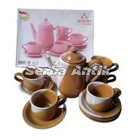 Gambar free ongkir teko set NIKURA / teko beling atau kaca / teko keramik / teko termurah / teko terlaris / teko murah meriah / gelas set / gelas beling / gelas sirup / teko sirup / mangkok set / panci / perabotan / peralatan rumah tangga / alat dapur - pink dari Zeynofficial undefined 2 Tokopedia