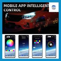 Gambar Mona- 2 Buah Lampu Lari Siang Hari Led Mobil Drl Kontrol Aplikasi Lampu Hias Bar Lampu Sein Aliran Warna-Warni Rgb Fleksibel Kontrol Aplikasi 12V (Juga Cocok Untuk Sepeda Motor) dari Toko Monadi undefined 5 Tokopedia