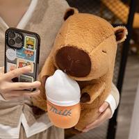 Gambar Boneka Capybara Dot Bahan Yelvo Ukuran 35cm Hadiah Ulang Tahun Anak Berlebel SNI dari Chuky Kuky undefined 4 Tokopedia