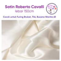 Gambar ½Mter Kain RobertoCavalli Satin Bahan Dress Furing Brokat - Gaun Bridesmaid - 01.PthTulang dari toko kain eceran2 undefined 1 Tokopedia