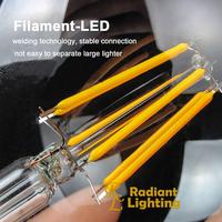 Gambar Lampu LED Filamen C35 Candle Lilin Bohlam Edison Cafe Kafe 4 Watt - Kaca Bening dari Radiant Lighting undefined 2 Tokopedia
