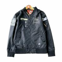 Gambar Jaket Bomber Big Size Feltics Grey Original - OB1 dari TheRao Branded House undefined 1 Tokopedia