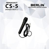 Gambar Speaker Aktif Portable Wireless Professional 2 x 4 Inch BERLIN 238 / CS - 5 | Bluetooth, USB, Original, Garansi Resmi dari New Multimedia Shop undefined 4 Tokopedia