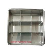 Gambar Loyang sekat brownies 10x10 / loyang sekat 10x10 9lubang Aluminium Terlaris dari Nafila ks store undefined 2 Tokopedia