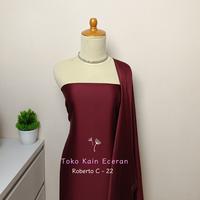 Gambar ½Mter Kain RobertoCavalli Satin Bahan Dress Furing Brokat - Gaun Bridesmaid - 01.PthTulang dari toko kain eceran2 undefined 2 Tokopedia