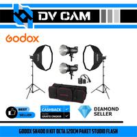 Gambar Godox SK400 II KIT Octa 120cm Paket Studio Flash - Godox SK-400 II dari Dv Camera undefined 1 Tokopedia