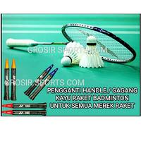 Gambar HANDLE / GAGANG KAYU RAKET BADMINTON UNTUK SEMUA MEREK RAKET dari GROSIR SPORTS COM undefined 1 Tokopedia