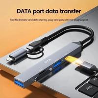 Gambar Zola 5 In 1 Adapter Otg Lightning-Type-C Data Usb Hub Full Speed Sd/Tf Card Reader / Sameday dari Tora usb undefined 5 Tokopedia
