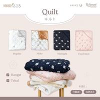 Gambar KOKORO STORY Quilt Blanket Bed Cover / Selimut Dingin Dewasa Tebal Bedcover Cooling Blanket Motif Karakter Halus Lembut Bahan Tencel - Akiko, Adult dari Lovinfest Cotton undefined 1 Tokopedia