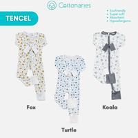 Gambar Cottonaries - Jumpsuit (jumper) zip suit bayi - Tencel gratis ongkir - Koala, 0-3 months dari Beby Storeee undefined 3 Tokopedia