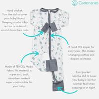Gambar Cottonaries - Jumpsuit (jumper) zip suit bayi - Tencel gratis ongkir - Koala, 0-3 months dari Beby Storeee undefined 2 Tokopedia