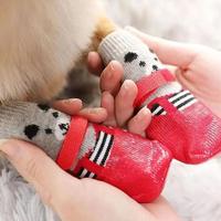 Gambar Dog Cat Boots Shoes Socks Waterproof Dog Shoes Rain Snow Pet Booties Anti-Slip Small Puppy Sock Shoes With Adjustable Drawstring - blue, L dari Deriss Mugniss Heryan undefined 4 Tokopedia