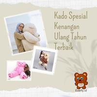 Gambar SNI ! Boneka Panda Jumbo untuk kado ulang tahun anak, pacar, teman laki, perempuan, pria, wanita, cowok, cewek - 1 meter dari imasshop86 undefined 4 Tokopedia