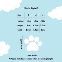 Gambar BEST SELLER !! WOOFIDOO Dog Cat Shoes/ Sepatu Anjing Kucing Kaos Kaki Protector Boots - Coral Pink, S dari Chubby Cups undefined 3 Tokopedia