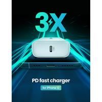Gambar UGREEN Kepala Charger Iphone MFI 10w 20w 30w - 1SET 20W BLACK dari UGREEN Official Store undefined 4 Tokopedia