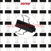 Gambar BINDER CLIP JOYKO Per Box 9 Pilihan Ukuran Penjepit Kertas Klip Hitam - 105 isi 12pcs dari Buana Prima Stationery undefined 2 Tokopedia