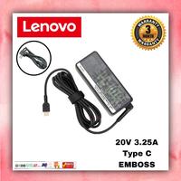 Gambar Adaptor Charger Laptop Lenovo 65Watt 20V 3.25A Type C EMBOSS dari hm2-pckita undefined 1 Tokopedia