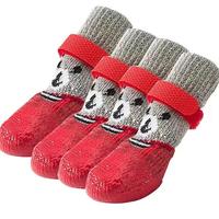 Gambar Dog Cat Boots Shoes Socks Waterproof Dog Shoes Rain Snow Pet Booties Anti-Slip Small Puppy Sock Shoes With Adjustable Drawstring - blue, L dari Deriss Mugniss Heryan undefined 5 Tokopedia