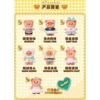 Gambar [FULL SET] Butterbear Versatile Wardrobe Plush Pendant Blind Box Gantungan Kunci Keychain Bag Charm dari Rove Toys undefined 2 Tokopedia