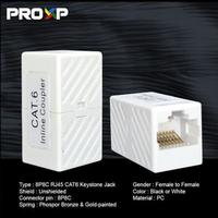 Gambar PROXP Barel Connector RJ45 1 to 1 Cat6 Inline Coupler dari santikacomp undefined 2 Tokopedia