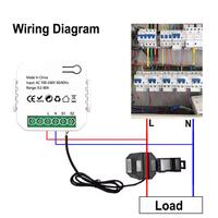 Gambar Tuya Smartlife Zigbee Energy KWh Watt Meter Power Consumption Monitor 80A Listrik AC - V1 Wifi dari Asiamodem Store undefined 3 Tokopedia
