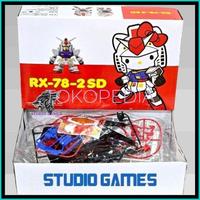 Gambar GAOGAO SD 1/144 RED RX-78-2 HELLO KITTY X THE ORIGIN PLAMO GAO GAO RX78 HELLOKITTY PLASTIC MODEL KIT dari shopywni undefined 1 Tokopedia