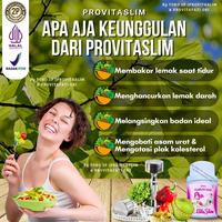 Gambar Obat pelangsing badan dan perut buncit resep dokter tercepat ampuh PROVITASLIM kapsul diet cepat kurus bpom ramuan rempah pelangsing badan herbal alami vitamin turunkan berat badan paling ampuh wanita pria by TOKO 2P dari veraerit455 undefined 2 Tokopedia