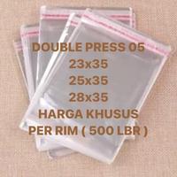 Gambar 500 Pcs 1 Rim Plastik Opp 05 23X35 25X35 28X35 Baju Anak Kerudung Garmen (Putrashop) - 25x35 dari putrashop1013 undefined 1 Tokopedia
