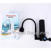 Gambar 100% NEW KRAN ANGSA FLEKSIBEL FILTER NEW SOLIGEN WSPC-1 ENGKOL PVC CHROME KERAN HAPPY SHOPING - WSPCS-2 Hitam dari GROSIR KAKAS undefined 3 Tokopedia