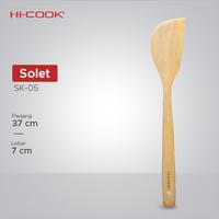 Gambar SPATULA KAYU HI COOK/Wooden Cooking Untensils - Material Kayu Mahoni - SUTIL/SK 02 dari TOKO JAWA ELECTRIK undefined 4 Tokopedia