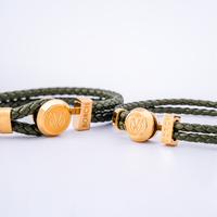 Gambar BORCH & CO. Gelang Couple Kulit Asli  - Nappa Butterfly Couple Green Gold - P-XXS, W-XXS dari BORCH & CO. Official Store undefined 5 Tokopedia