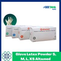 Gambar Glove Latex Powder Altamed/ Sarung tangan medis - M dari @GietamaAlkes undefined 1 Tokopedia