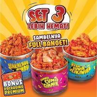 Gambar Eatsambel Paket Hemat Isi 4 Kaleng - Sambal Cumi / Cakalang / Teri / Ayam Suwir 150gr - PAKET 4 KALENG dari ADMA SHOP ID undefined 2 Tokopedia