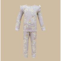 Gambar [Exclusive Bee and Bloom] HarlowKids Frill Pajamas Norri Perri | Piyama Anak Perempuan | Piyama Tencel - XS dari Bee and Bloom undefined 1 Tokopedia